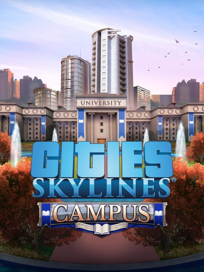 CITIES SKYLINES CAMPUS PC COVER - SpelsLeutels