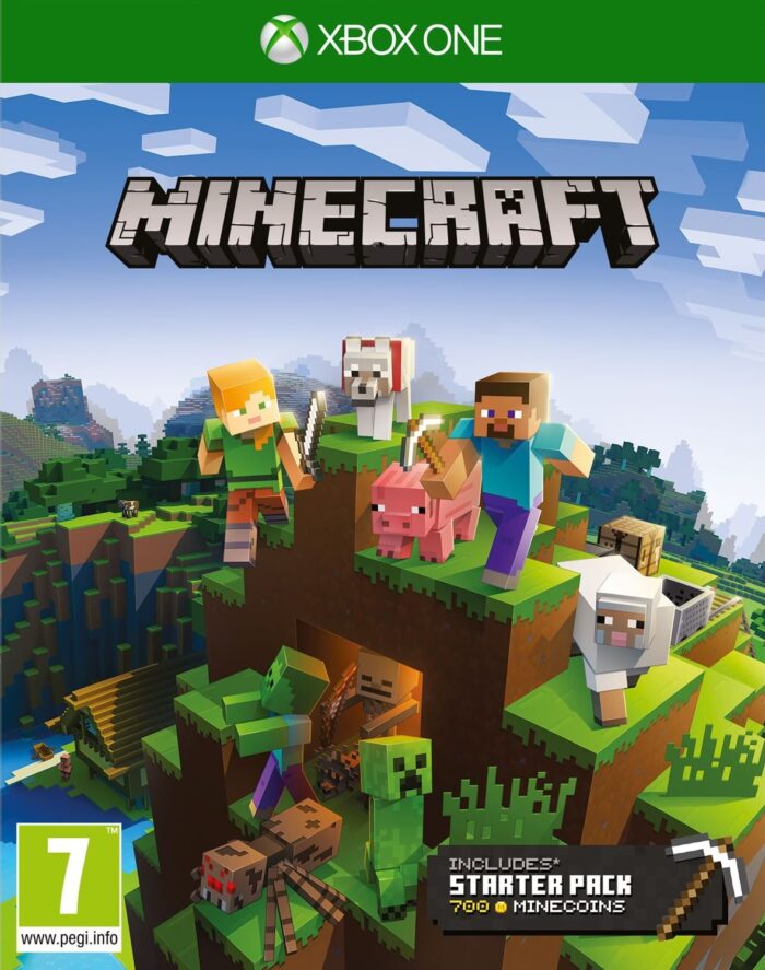 Minecraft Starter Collection XboxOne COVER - SpelsLeutels