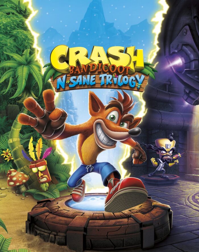 crash bandicoot n sane trilogy cover original - SpelsLeutels