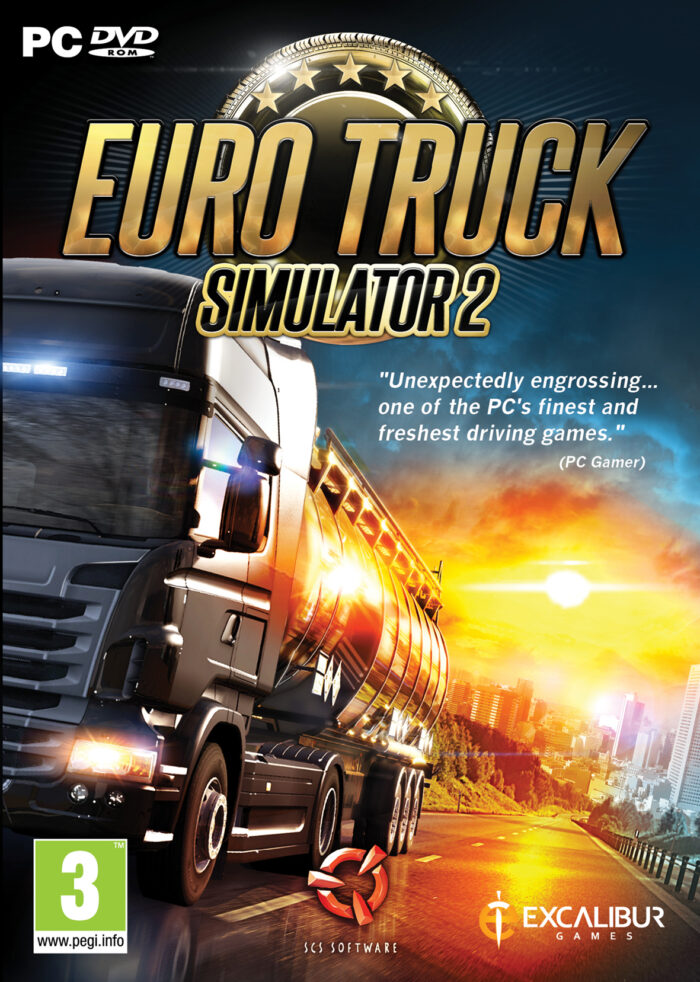 euro truck simulator 2 cover original - SpelsLeutels