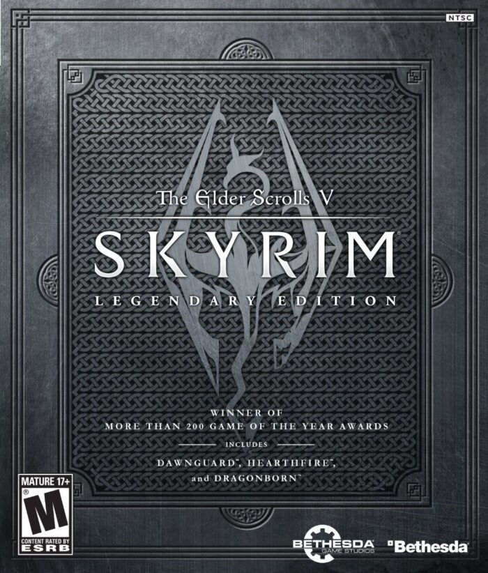 the elder scrolls v skyrim legendary edition cover original - SpelsLeutels