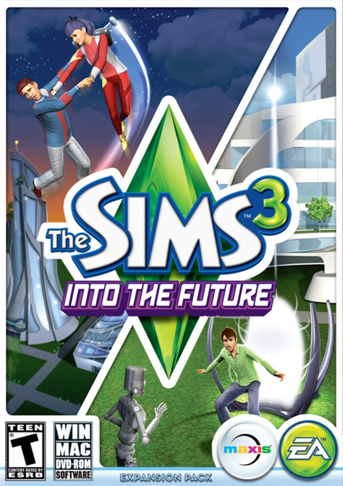 the sims 3 into the future cover original - SpelsLeutels