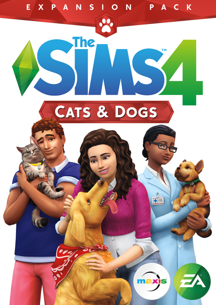 the sims 4 cats and dogs cover original - SpelsLeutels