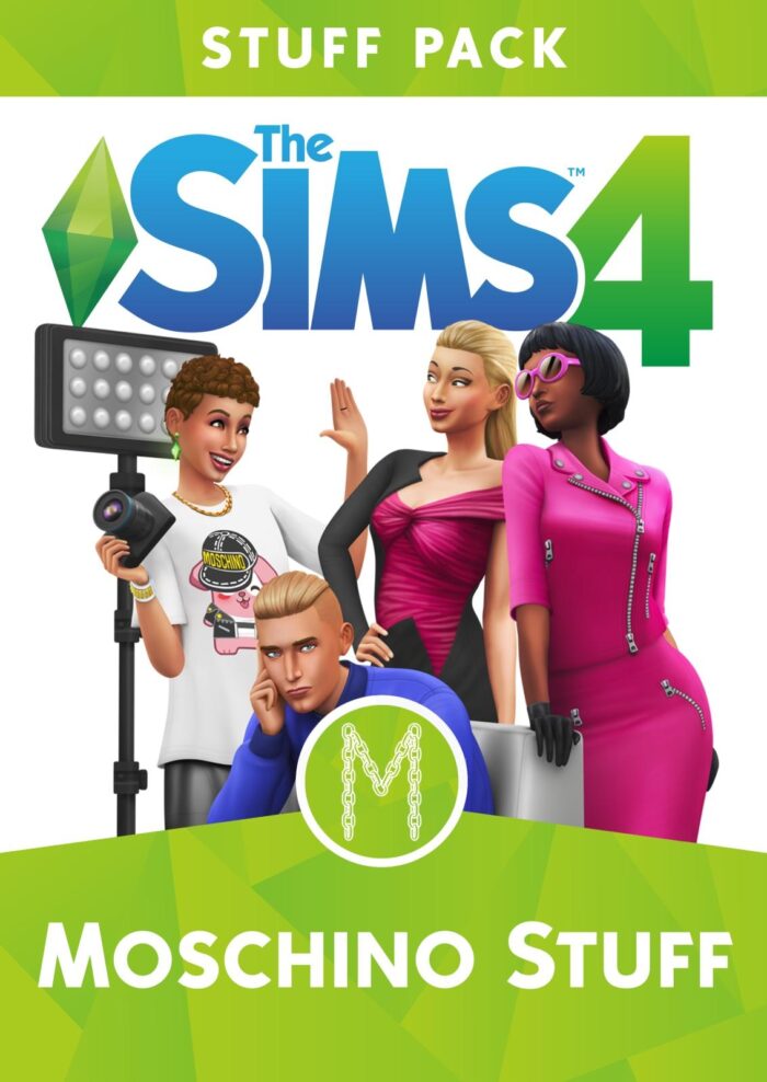 the sims 4 moschino stuff pack cover - SpelsLeutels