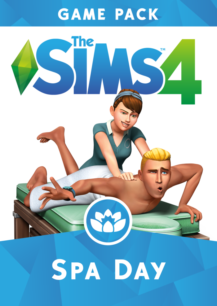 the sims 4 spa day cover original - SpelsLeutels